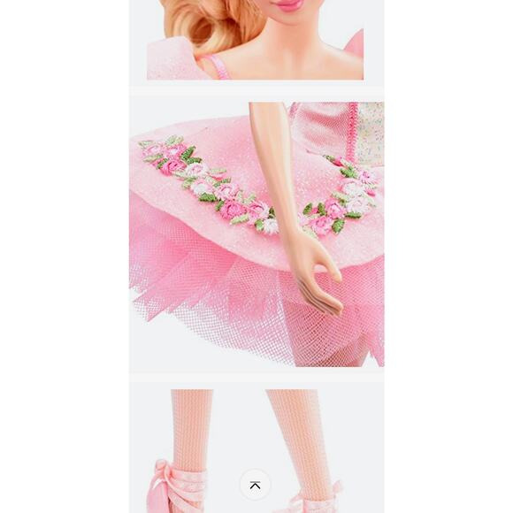 Ballet Wishes Barbie Collector Doll Pink Dress BDH12 BRAND NEW BOX - Picture 9 of 13